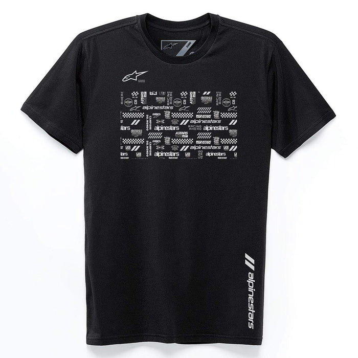 Alpinestars 1230-72109-10-L Chaotic Tee Black Lg