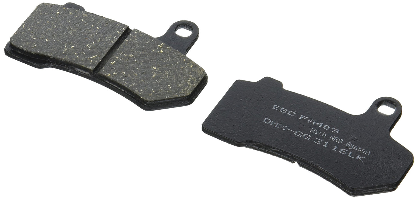 EBC Brakes FA409 Disc Brake Pad Set, Black