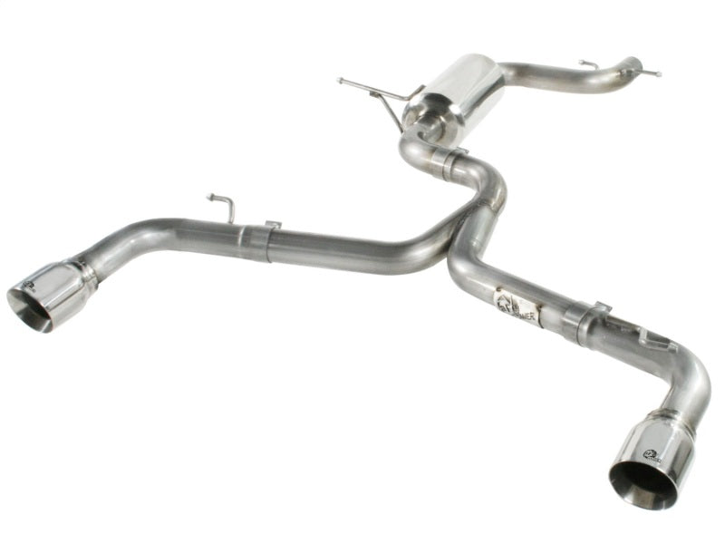 aFe MACHForce XP Exhaust 304SS Cat-Back w/ Polished Tips 12-13 VW Beetle L4 2.0L (t) 49-36407