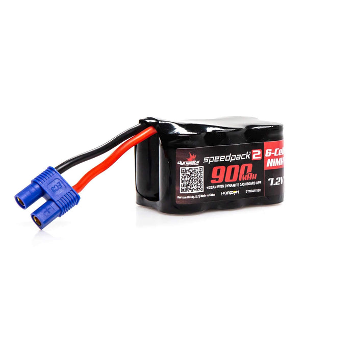 Dynamite Speedpack2 7.2V 900Mah 6C Nimh 3+3 Ec3 Dynb2111Ec Car Batteries &