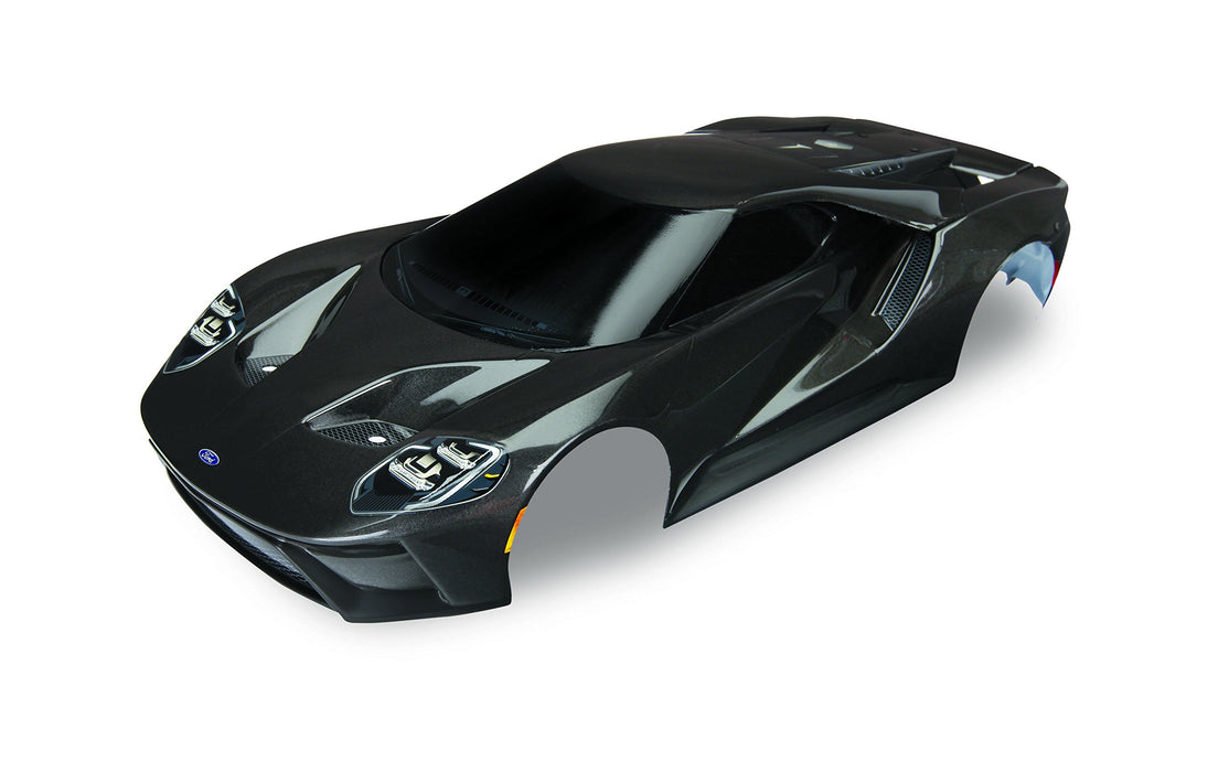 Traxxas Black Painted Ford Gt Body (1: 10 Scale) Vehicle