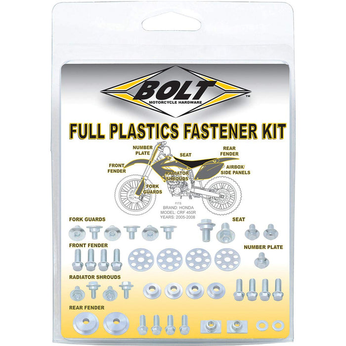 Bolt For Suzuki-0810004 Full Plastic Fastener Kit For Suzuki