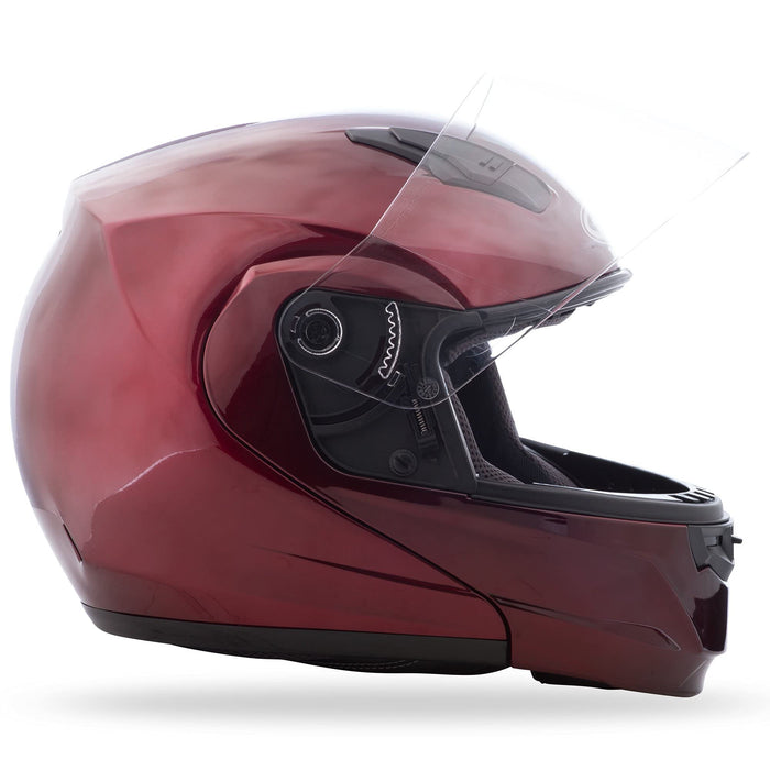 GMAX MD-04 Modular Helmet - Wine Red (Medium)