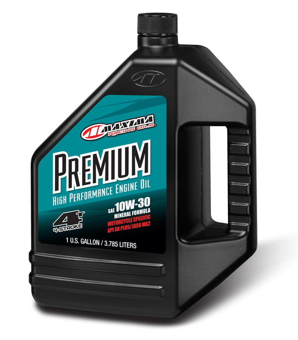 Maxima (349128 Premium4 10W-40 Motorcycle Engine Oil - 1 Gallon