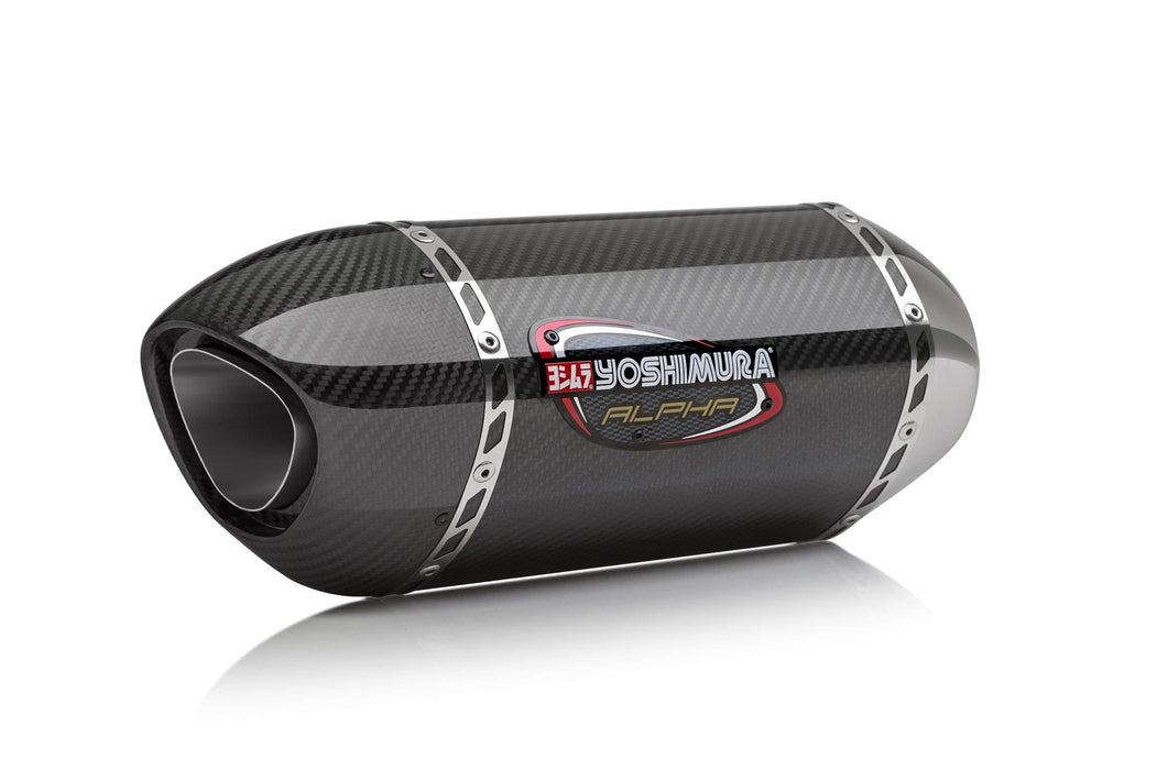 Yoshimura 960-1559 Exhaust Signature Alpha Slip-On Ss-Cf-Cf