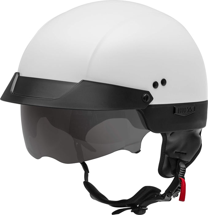 GMAX HH-75 Half Helmet - White (Medium)