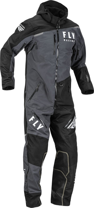 Fly Racing 2023 Cobalt Shell SB Monosuit (Black/Grey, X-Large)