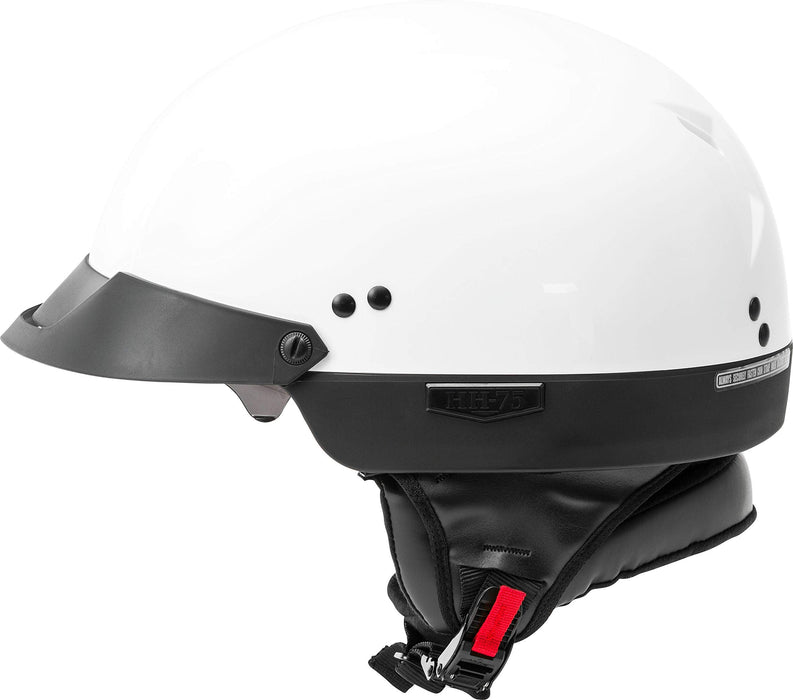 GMAX HH-75 Half Helmet - White (Medium)