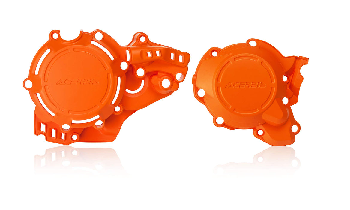 Acerbis X-Power Engine Cover Kit (16 Orange) for 17-18 KTM 250SX