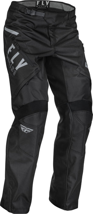 Fly Racing 2023 Adult Patrol Over-the-Boot Pants (Black/White, 40)