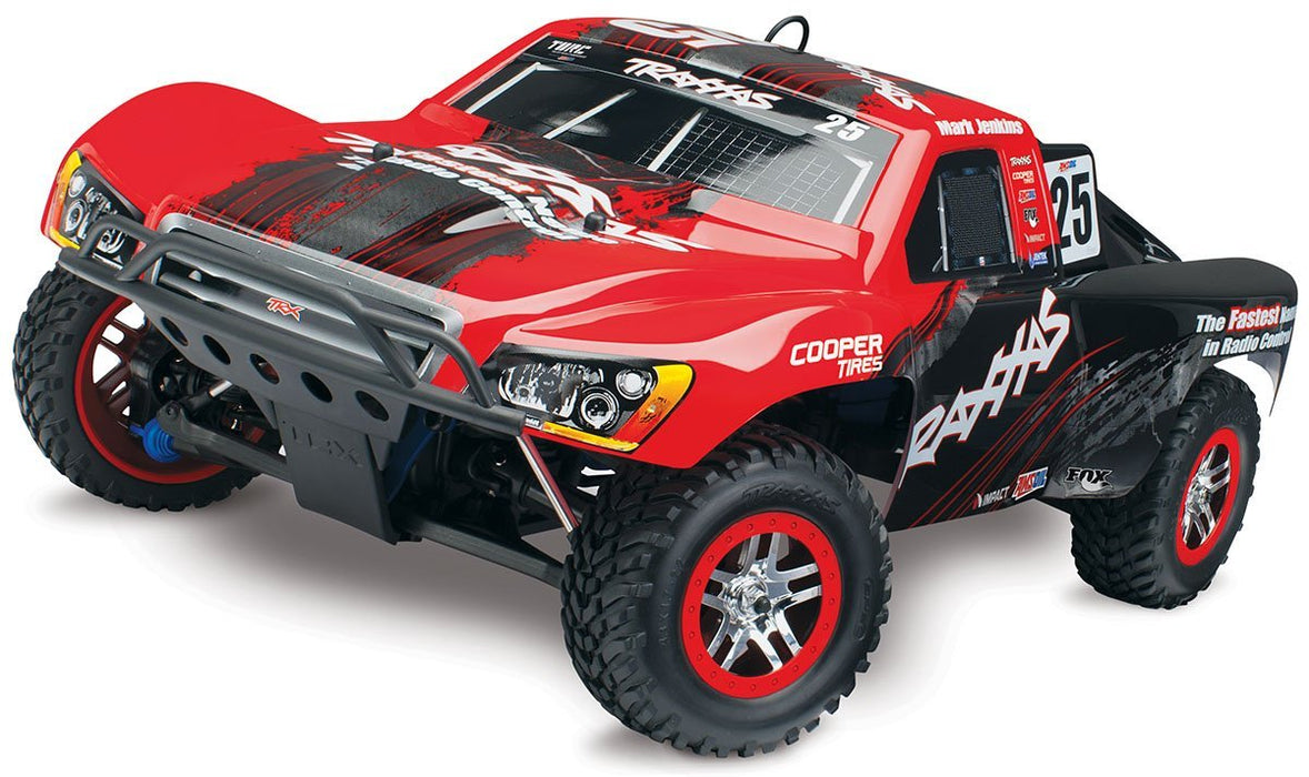 Traxxas Slayer Pro 4X4: Powered 4WD Short Course Racing Truck (1/10 Scale) Red/Black