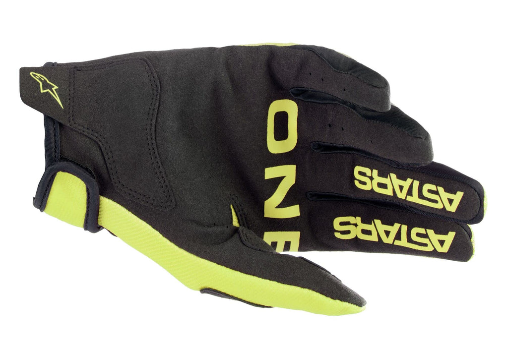 Alpinestars Youth Radar Gloves (Yellow Fluo Black, Youth Small)