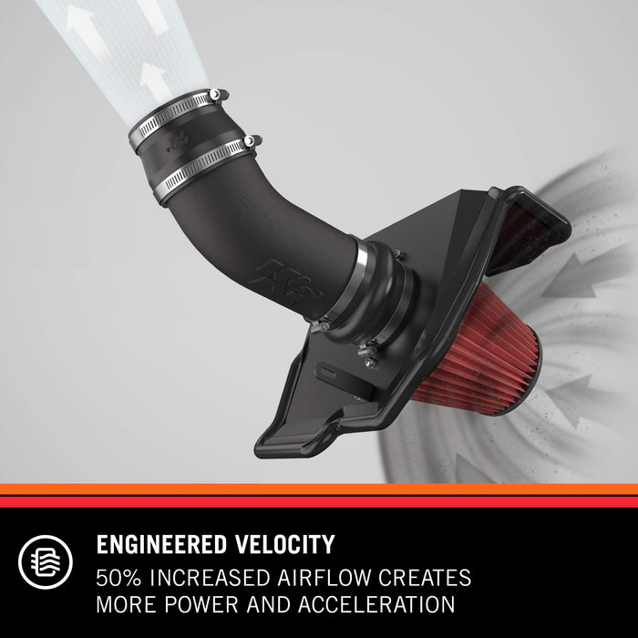 K&N Cold Air Intake Kit: High Performance, Guaranteed To Increase Horsepower: Fits 2004-2010 Citroen/Peugeot/Mini (Berlingo, C2, C3, Picasso, C4, C5, Xsara Picasso, C3, 308, 207, 407, Cooper D) 57-0662