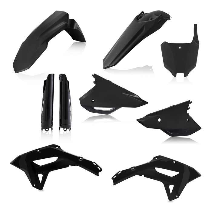 Acerbis Full Plastic Kits For Honda - Black (2861800001)