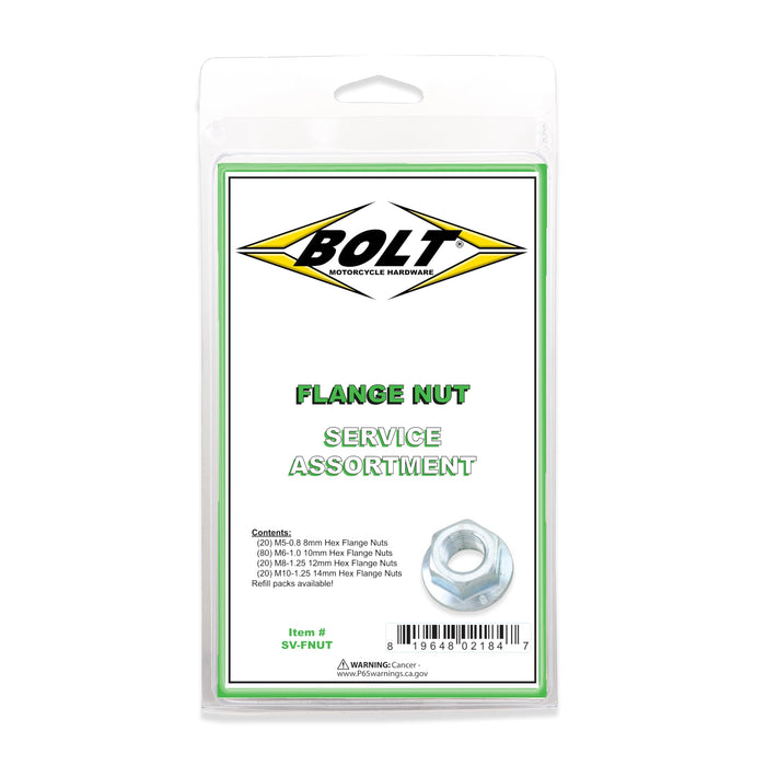 Bolt Mc Hardware SV-FNUT Flange Nut Assortment