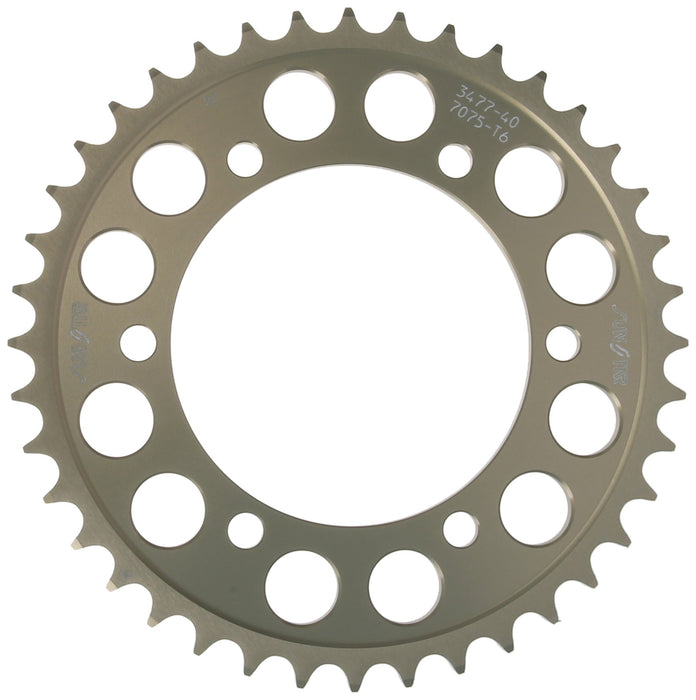 Sunstar 5-347740 Works Triplestar 40-Teeth 520 Chain Size Rear Aluminum Sprocket