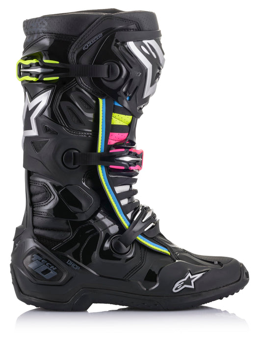 Alpinestars Tech 10 Supervented MX Boots (Black Hue, 13)