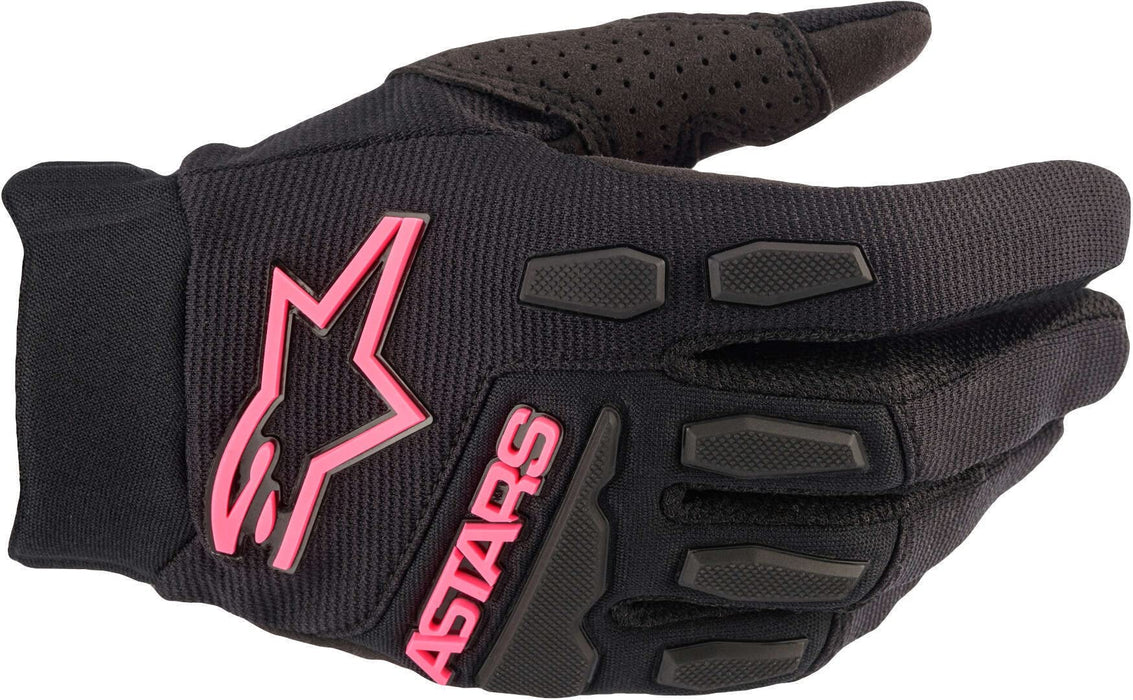 Alpinestars Stella Full Bore Gloves Black/Pink Fluo Xl (3583622-1390-XL)