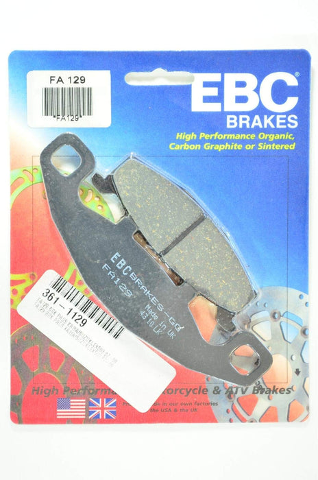 EBC Brakes Organic Front Brake Pads Compatible for Kawasaki Concours ZG1000 1994-2006