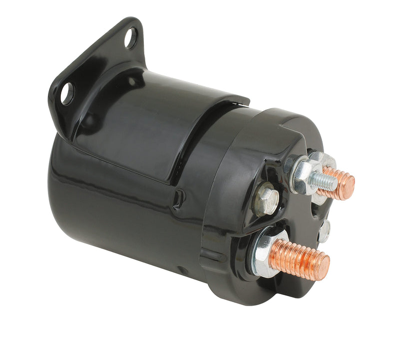 ACCEL 40111B Starter Solenoid - Single Black