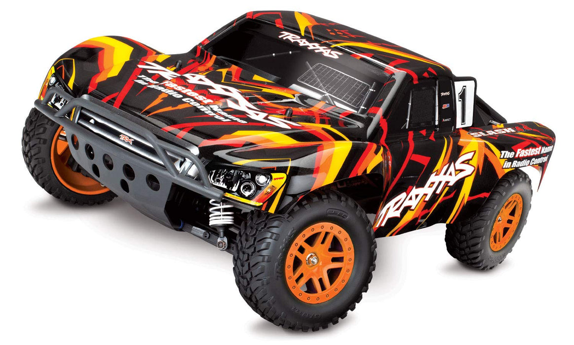 Traxxas Slash 4X4 1/10 Scale 4X4 Short Course Truck, Orange 68054-1-ORNG