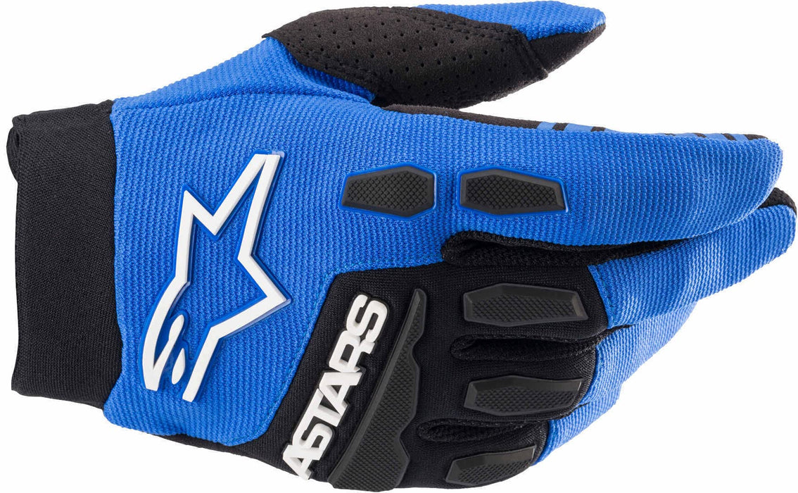 Alpinestars Youth & Kids Full Bore Gloves Blue/Black Y2Xs (3543622-713-XXS)