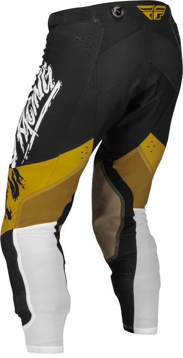 Fly Racing 2023 Adult Evolution DST L.E. Pants (White/Gold/Black, 32)