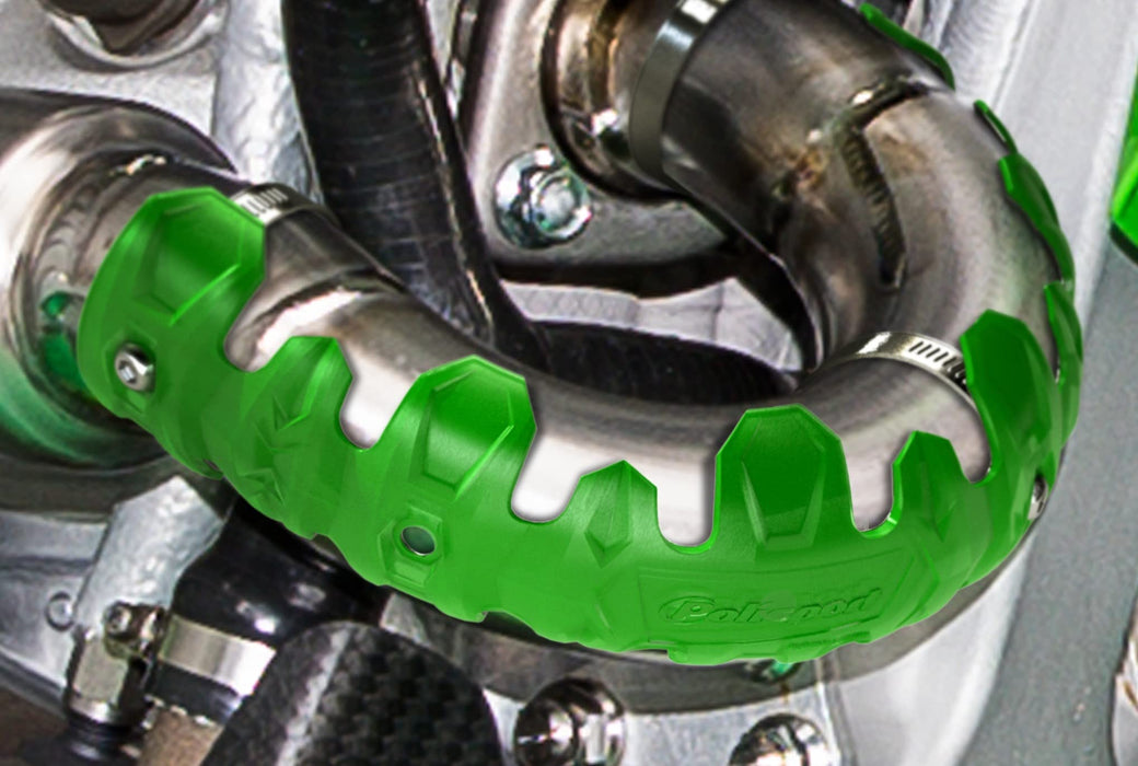 Polisport 8483700005 Armadillo Head Pipe Guard Green