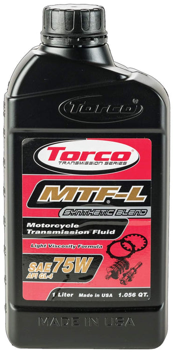 Torco MTF-L 75W Motorcycle Transmission Fluid