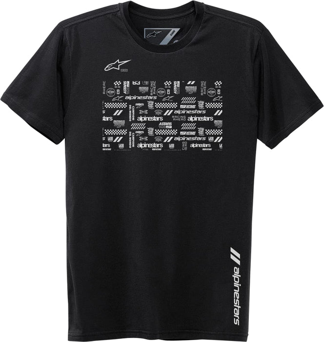 Alpinestars 1230-72109-10-2XL Chaotic Tee - Black (2X)