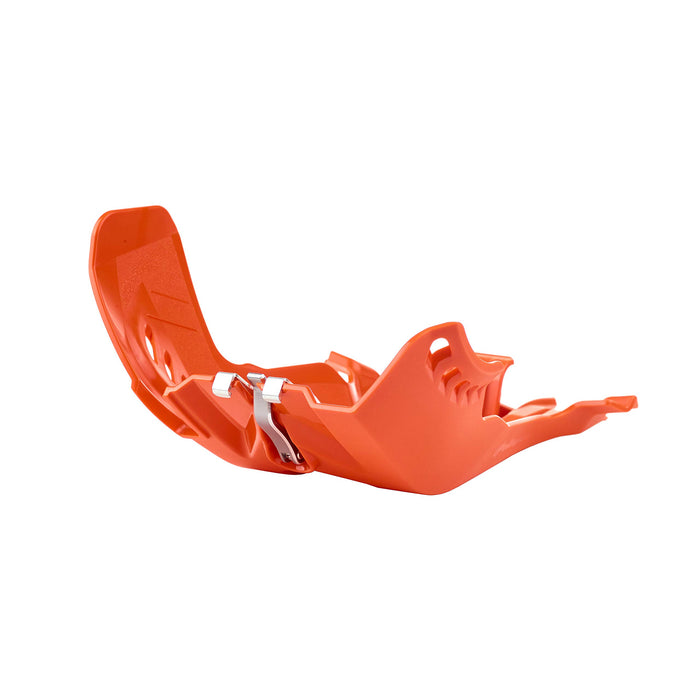 Polisport Fortress Skid Plate (ORANGE) For 17-19 KTM 300XC