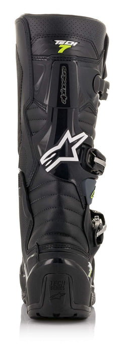 Alpinestars 2012620-106-8 Men's Tech 7 Enduro Drystar Boot, Black/Grey, 8