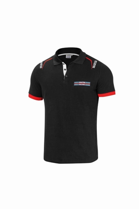 Sparco Polo Martini-Racing Medium Black 01276MRNR2M