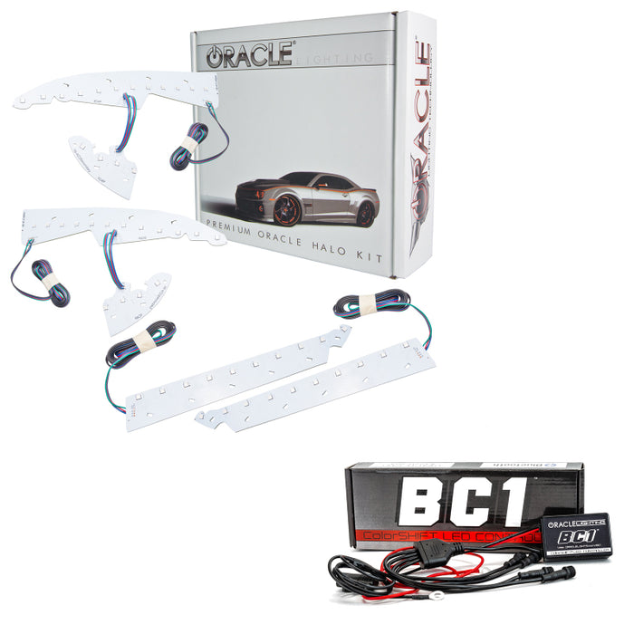 Oracle 14-15 GMC Sierra Headlight DRL Upgrade Kit ColorSHIFT w/ BC1 Controller SEE WARRANTY 2450-335