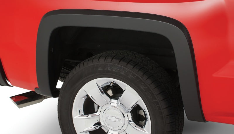 Bushwacker 07-13 Chevy Silverado 1500 Fleetside OE Style Flares 2pc 69.3in Bed Black 40088-02