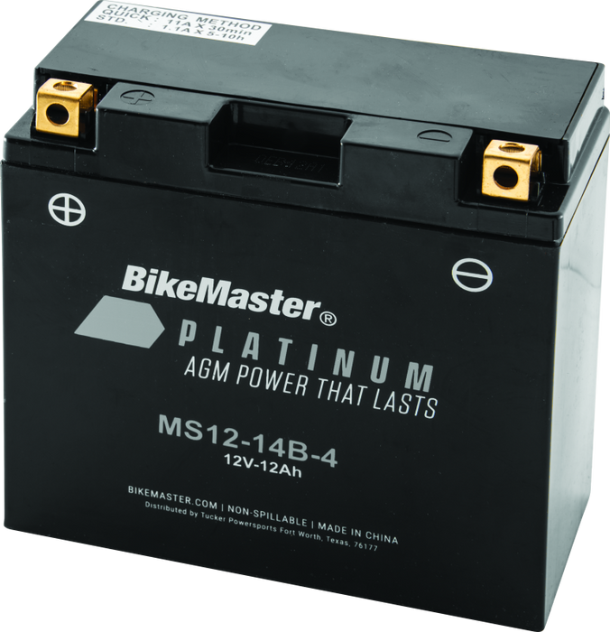 BikeMaster AGM Battery MS12-14B-4 780712