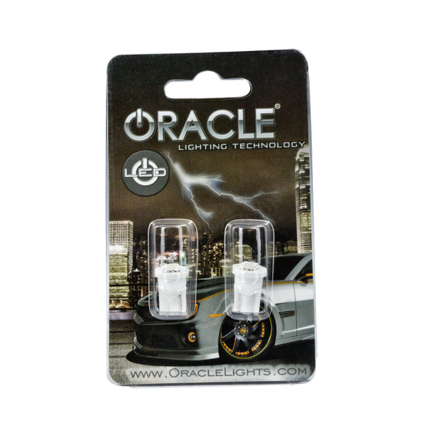 Oracle T10 1 LED 3-Chip SMD Bulbs (Pair) Amber SEE WARRANTY 4806-005