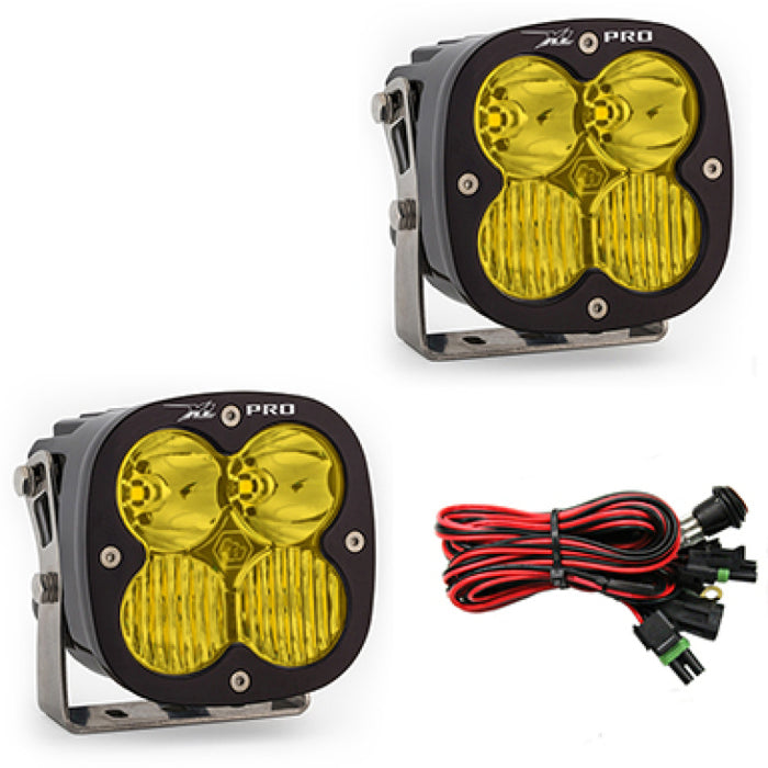 Baja Designs XL Pro Series Driving Combo Pattern Pair LED Light Pods Amber 507813