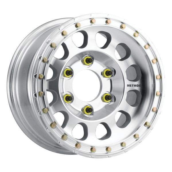 Method MR103 Beadlock 17x9 +25mm Offset 6x6.5 108mm CB Raw Machined w/BH-H24125 Wheel MR10379070325BR