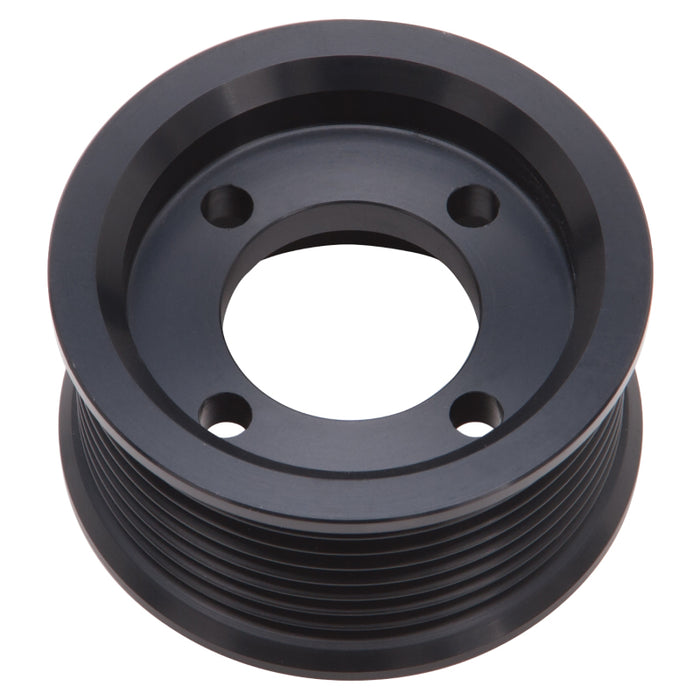 Edelbrock Pulley SC E_Force 2 75In 8 Rib Black 15871