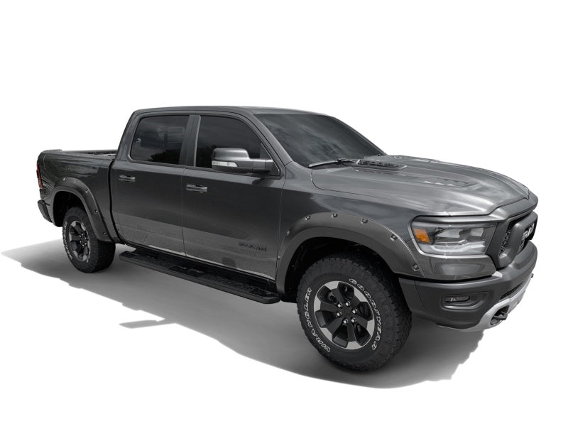 Bushwacker 19-22 Compatible with Dodge Ram 1500 Pocket Style Rear Flares 2pc Black 50054-02