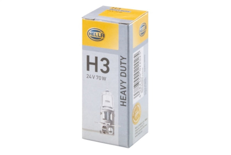 Hella H3 24V/70W PK22s T3.25 Halogen Bulb H3 24V