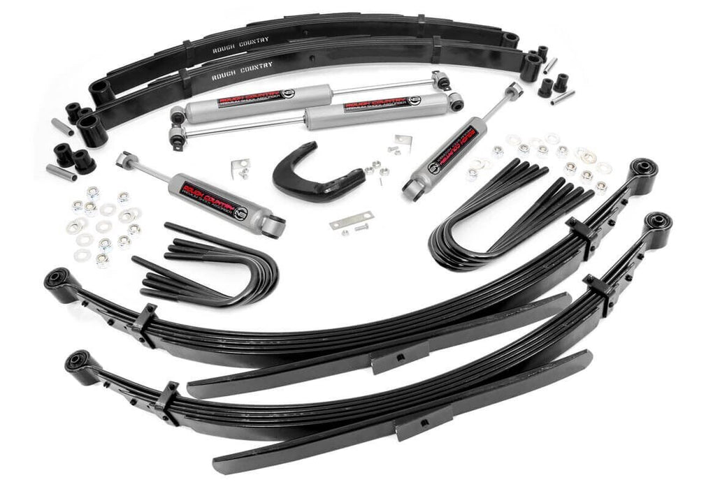 Rough Country 6 Inch Lift Kit 52" Rr Springs fits gmc C15/K15 Truck (77-87)/Half-Ton Suburban (77-91) 20530
