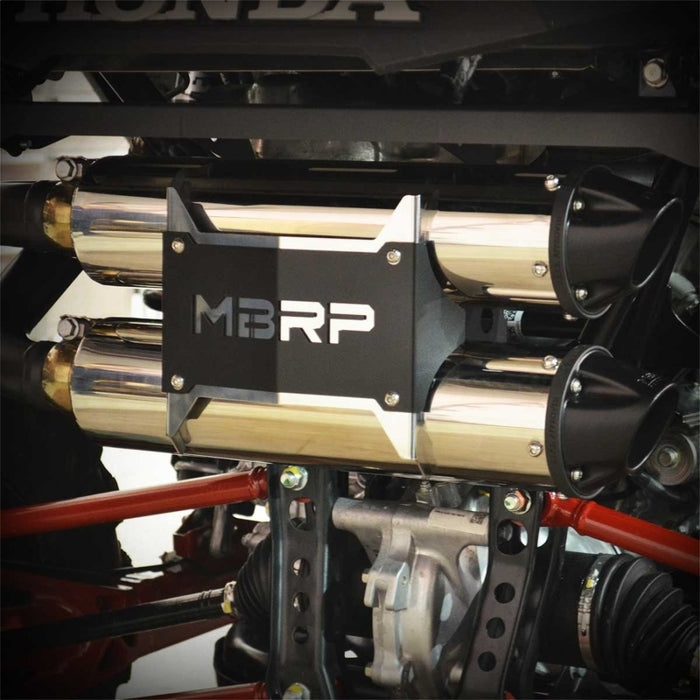 MBRP 19-20 Honda Talon Dual Slip-On Exhaust System w/Performance Muffler AT-9110PT