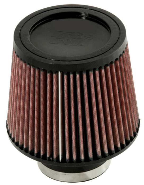 K&N Universal Rubber Filter-Round Tapered 3in Flange ID x 6in Base OD x 6in Top OD x 5in H RU-5176