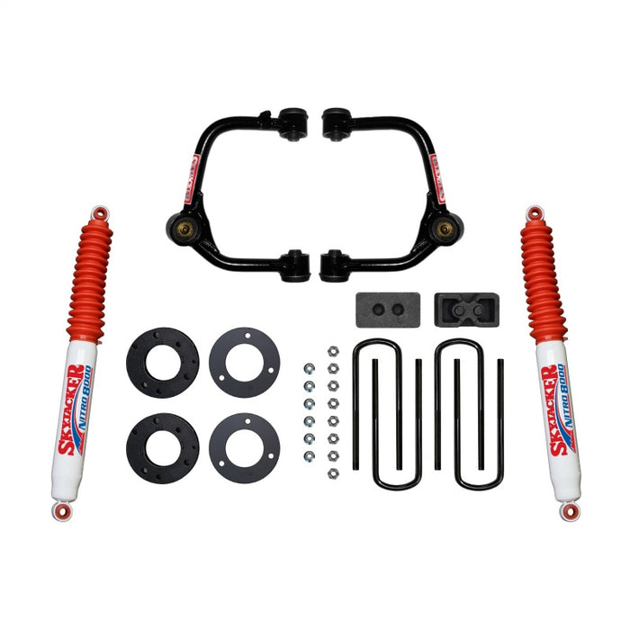 Skyjacker 2021 Ford F-150 4 Wheel Drive Crew Cab Suspension Lift Kit w/ Shock (Nitro 8000) F2130PN