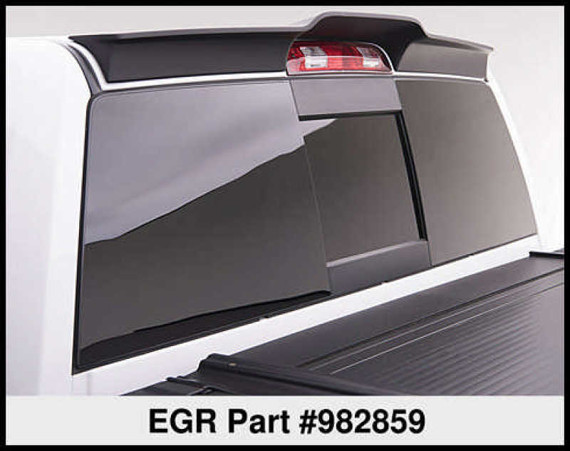 EGR 10+ Compatible with Dodge Ram HD Reg/Crew/Mega Cabs Rear Cab Truck Spoilers (982859) 982859