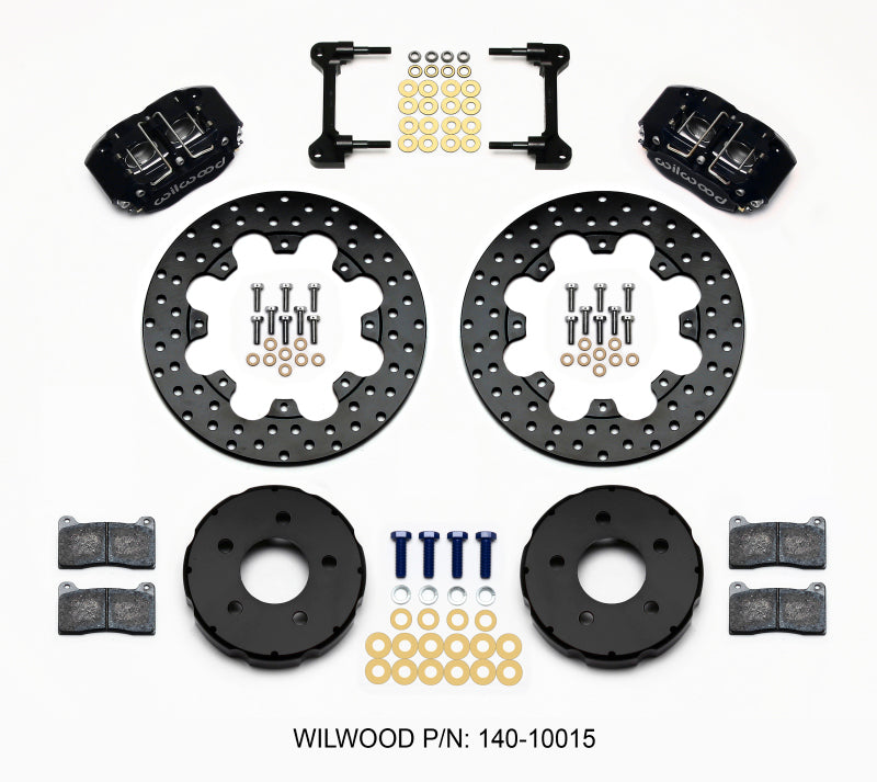 Wilwood Dynapro Radial Front Drag Kit 11.75in Drilled 94-04 Mustang 140-10015-D