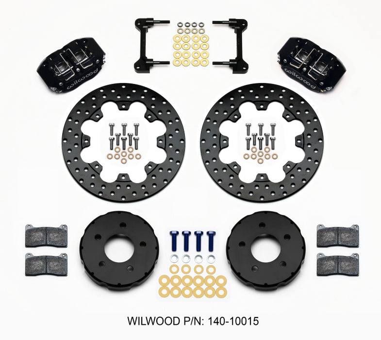 Wilwood Dynapro Radial Front Drag Kit 11.75in Drilled 94-04 Mustang 140-10015-D