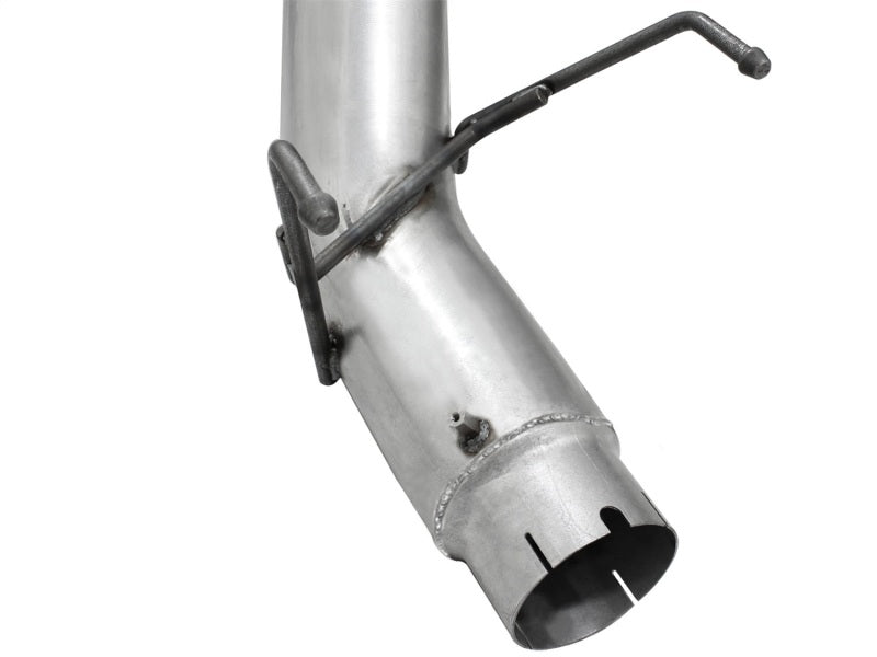 aFe Atlas 5in DPF-Back Aluminized Steel Exhaust Compatible with Dodge RAM Diesel Trucks 13-14 L6-6.7L (td) Mega Cab 49-02039